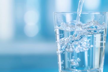 glass of water, AI generated image